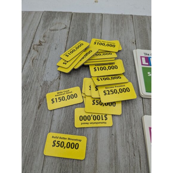 The Game of Life Replacement Parts Stock House Salary Career Cards, Life Tokens - Picture 7 of 11